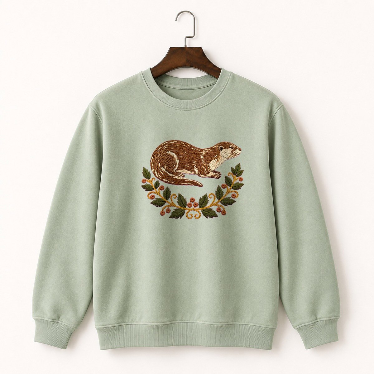 River Otter Crewneck Sweatshirt 2