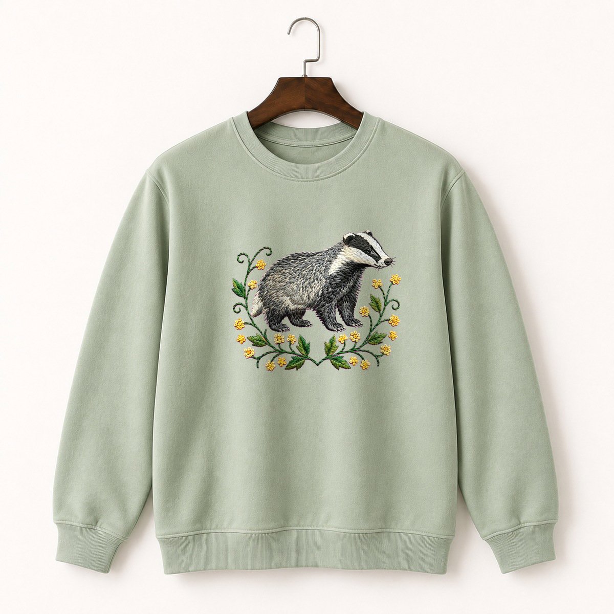 European Badger Crewneck Sweatshirt 2