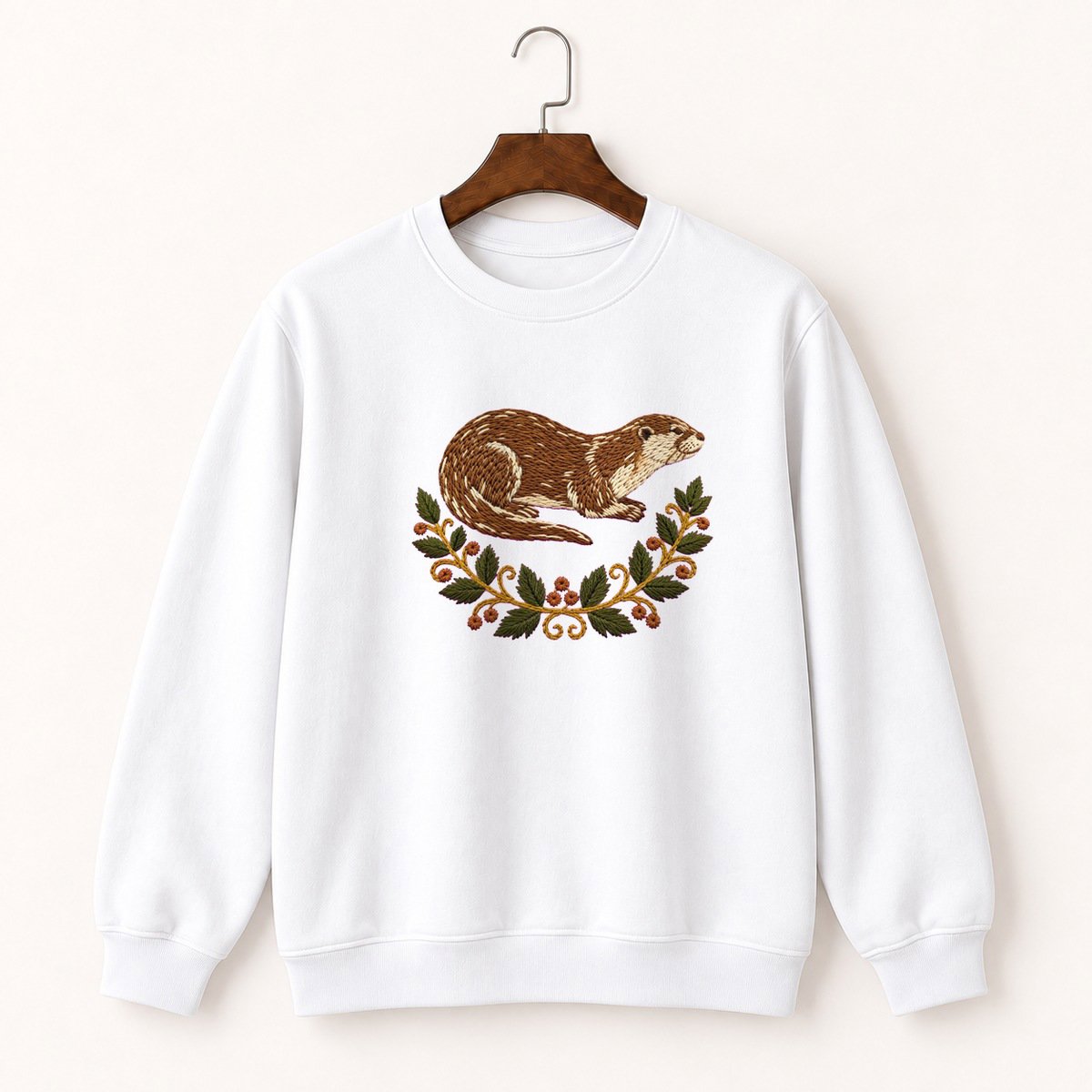 River Otter Crewneck Sweatshirt 5