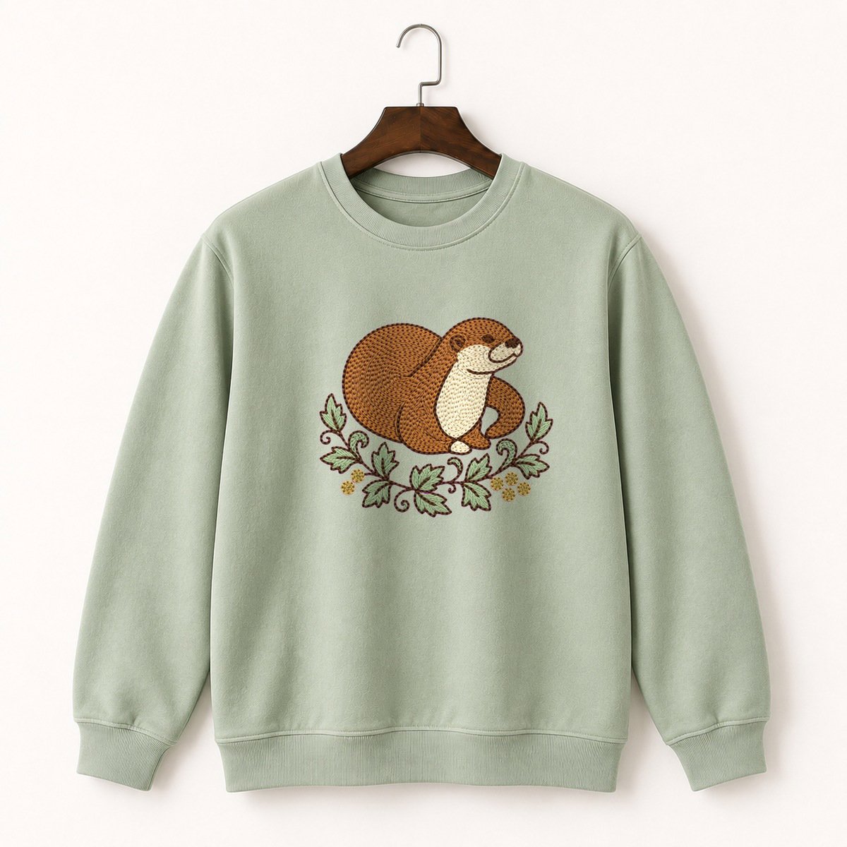 River Otter Crewneck Sweatshirt 2