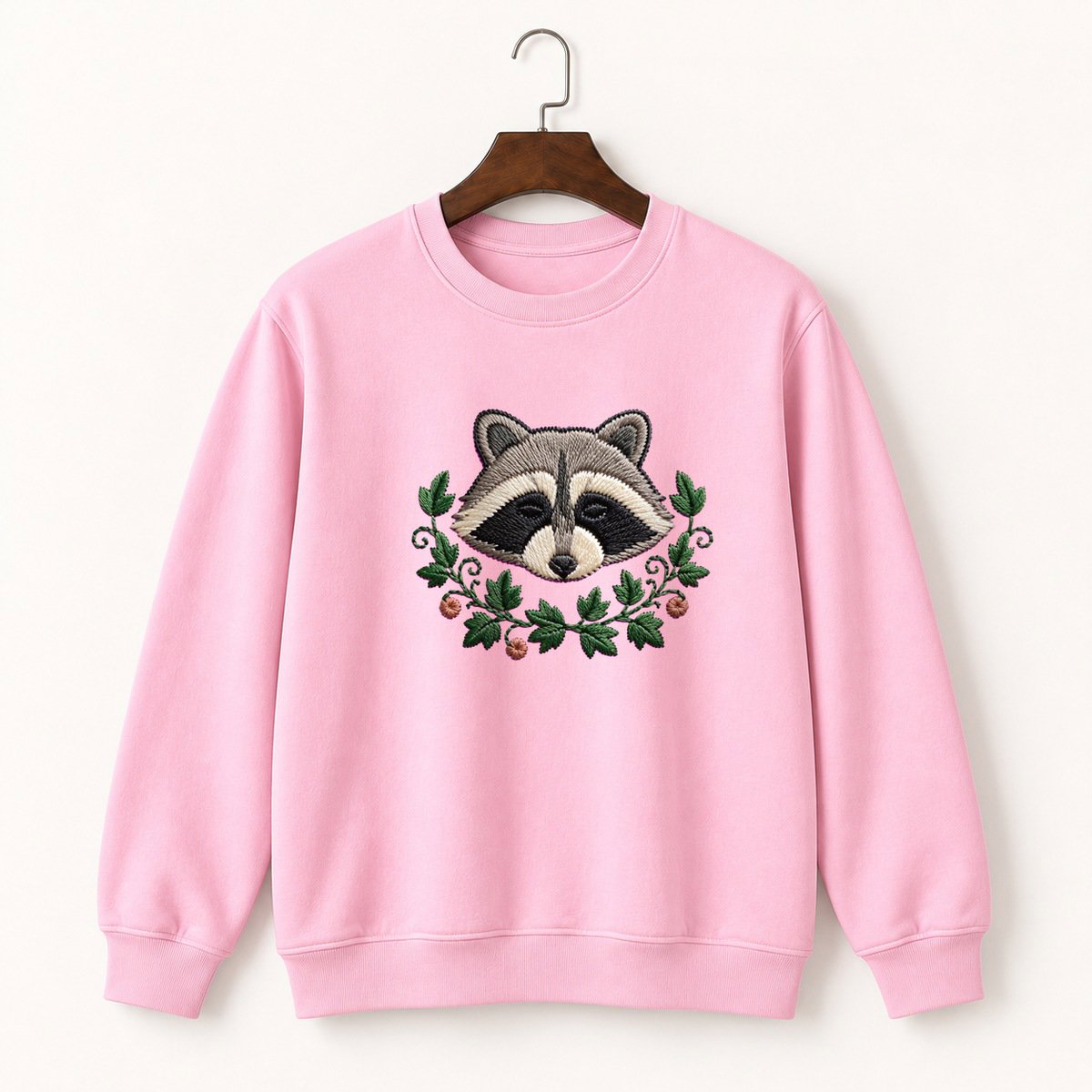 Raccoon Crewneck Sweatshirt 4