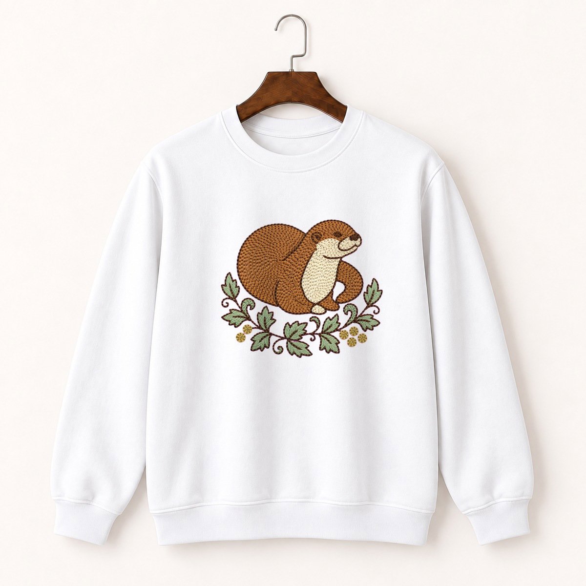 River Otter Crewneck Sweatshirt 5