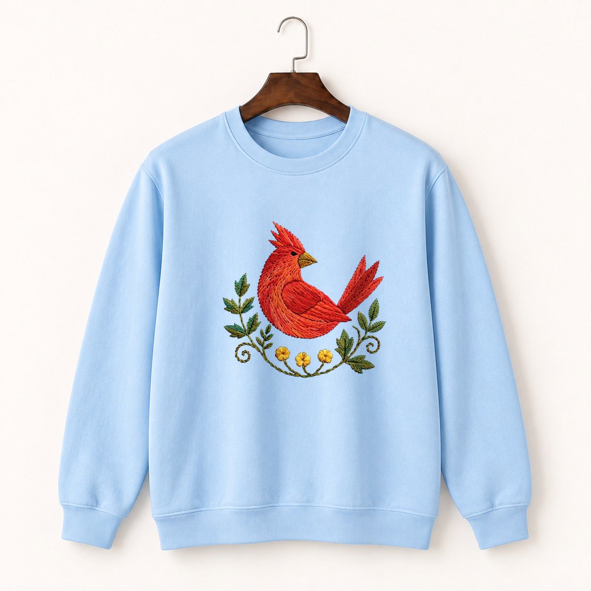 Northern Cardinal Crewneck Sweatshirt 1