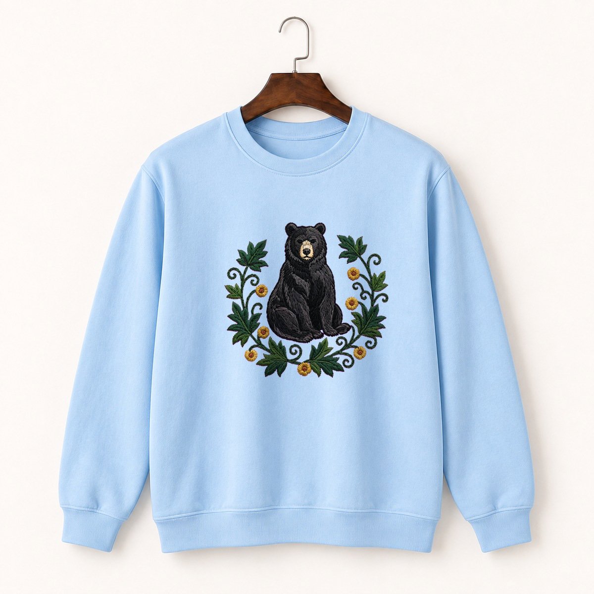 Black Bear Crewneck Sweatshirt 1