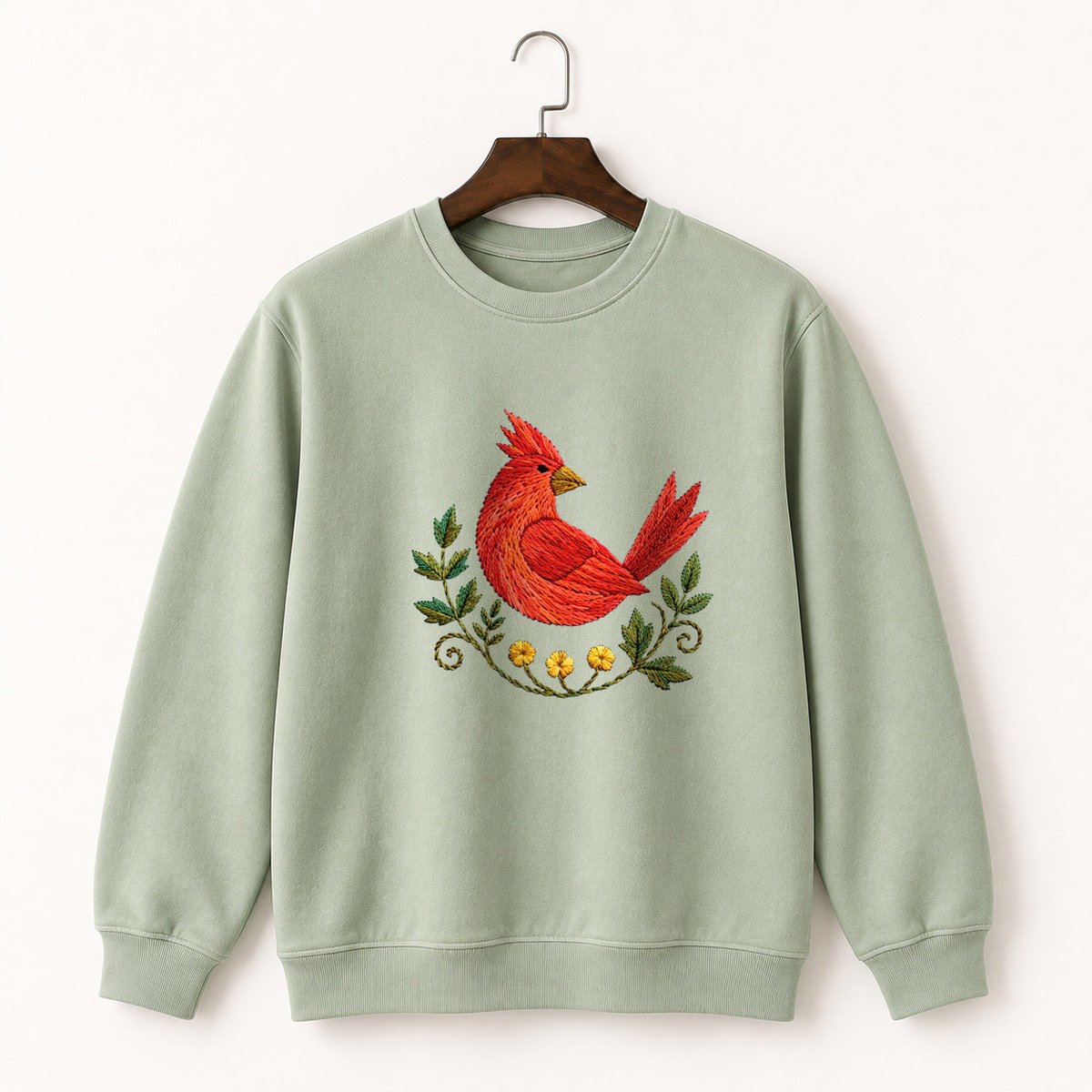 Northern Cardinal Crewneck Sweatshirt 2
