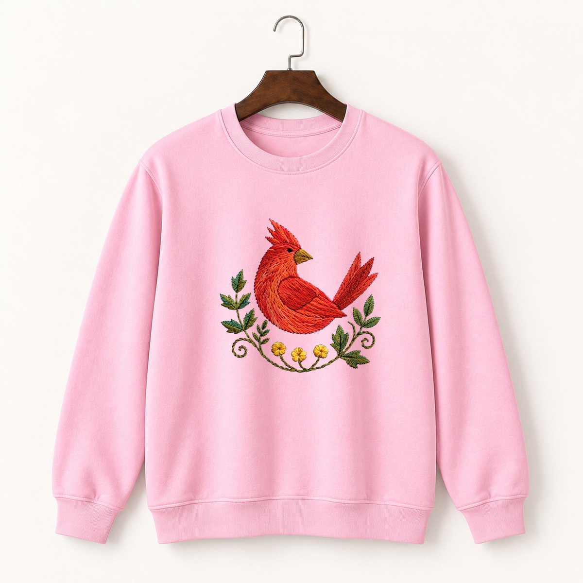 Northern Cardinal Crewneck Sweatshirt 4