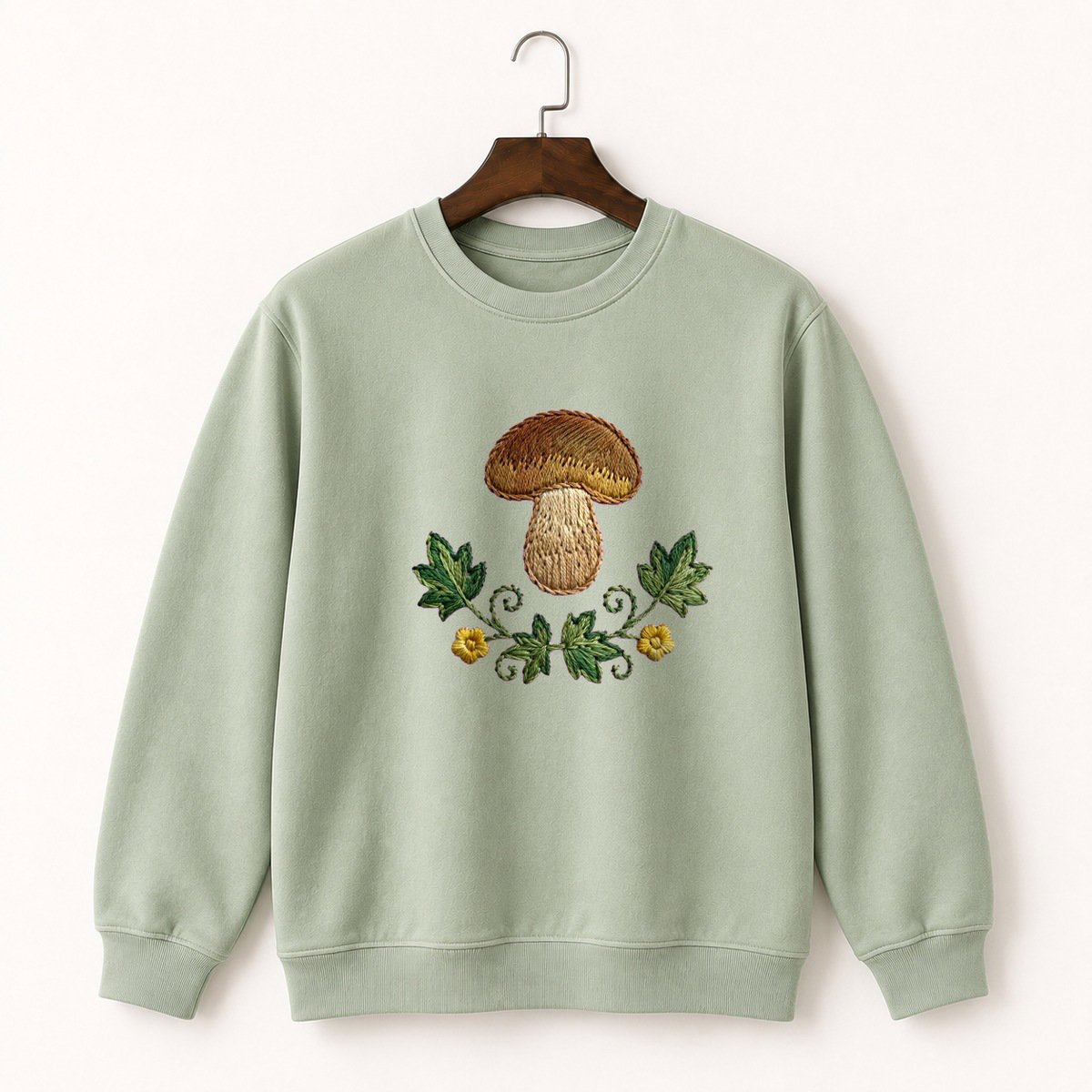 Porcini Mushroom Crewneck Sweatshirt 2