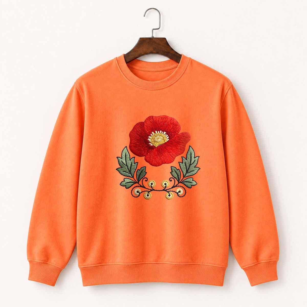 Wild Poppy Crewneck Sweatshirt 3