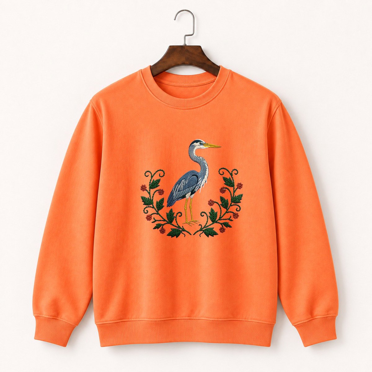 Great Blue Heron Crewneck Sweatshirt 3