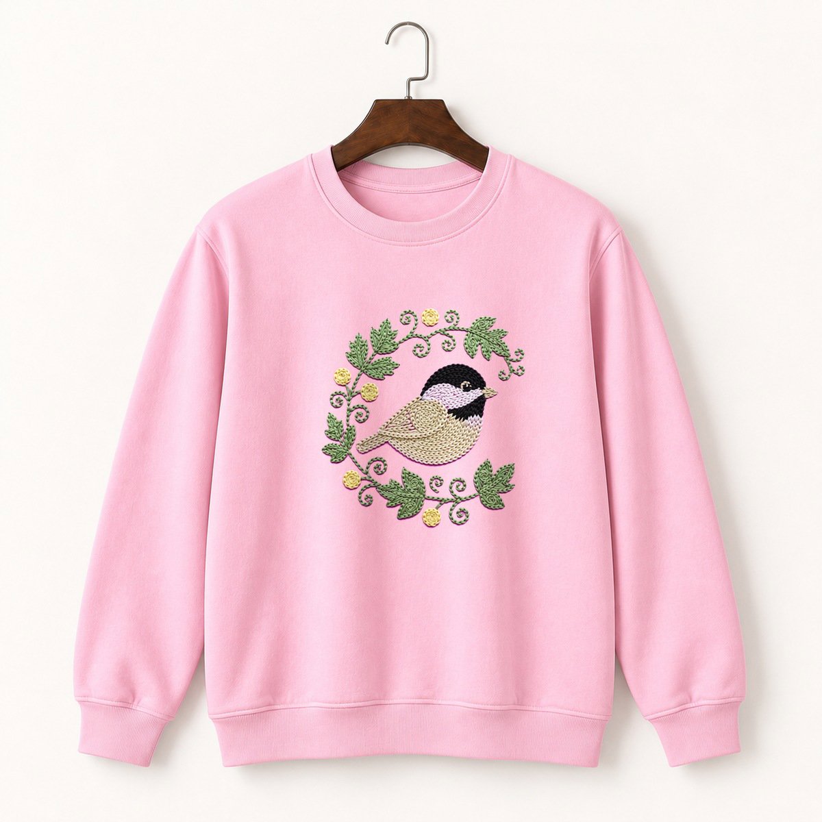 Black-Capped Chickadee Crewneck Sweatshirt 4