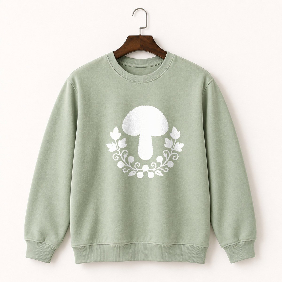 Fly Agaric Mushroom Crewneck Sweatshirt 2