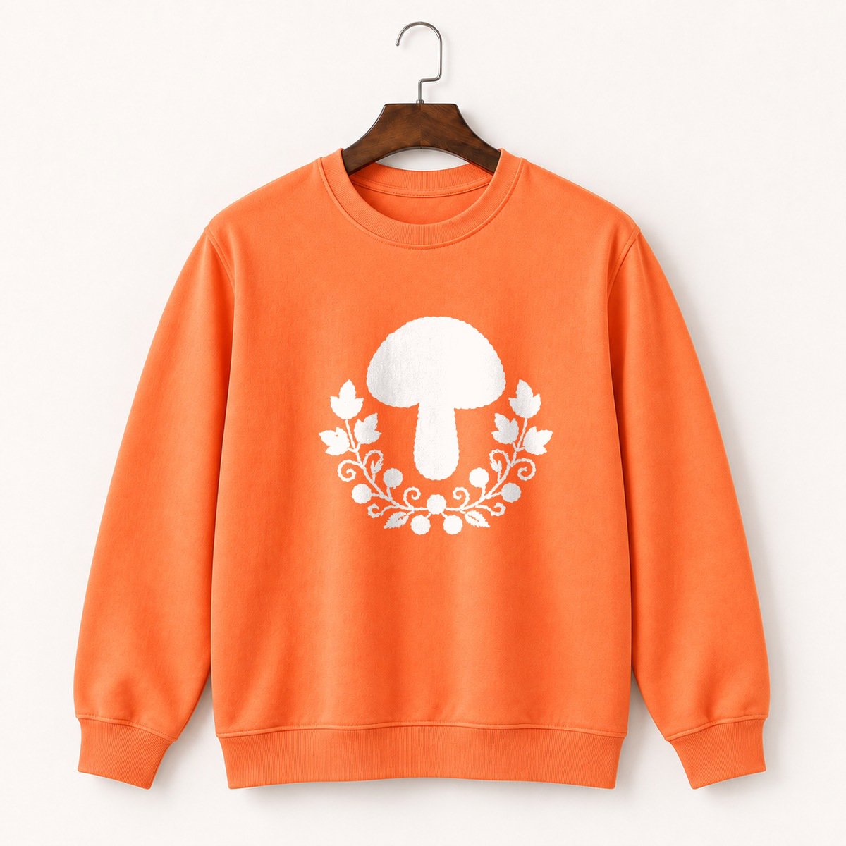 Fly Agaric Mushroom Crewneck Sweatshirt 3