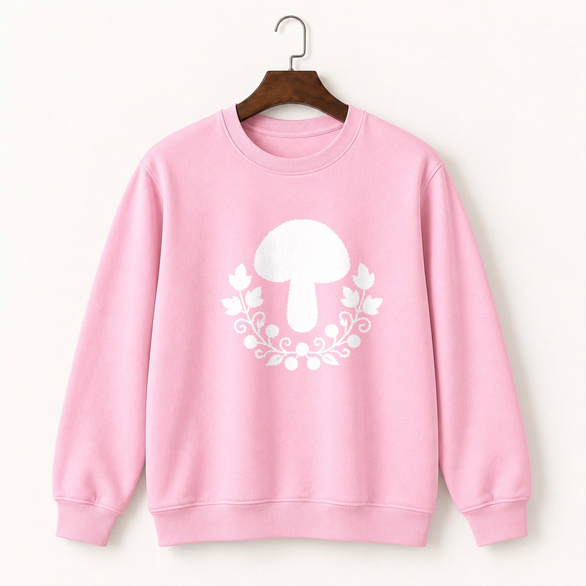 Fly Agaric Mushroom Crewneck Sweatshirt 4