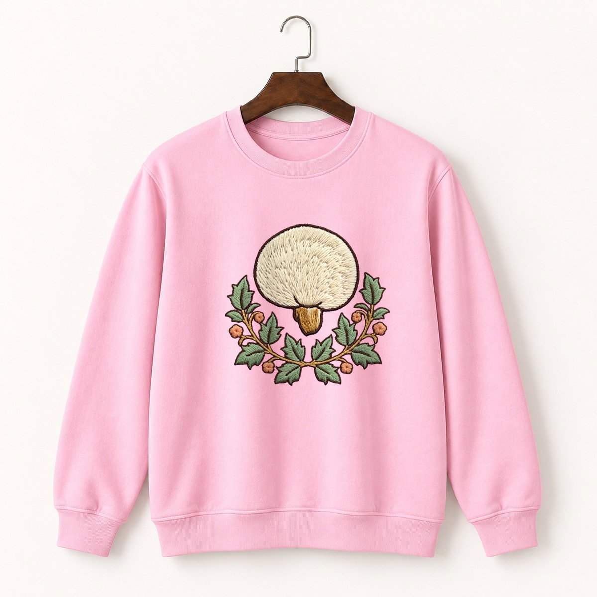 Puffball Mushroom Crewneck Sweatshirt 4