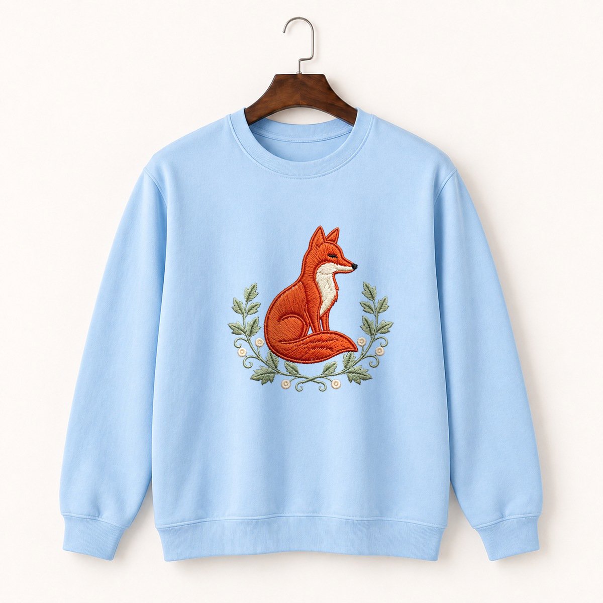 Red Fox Crewneck Sweatshirt 1