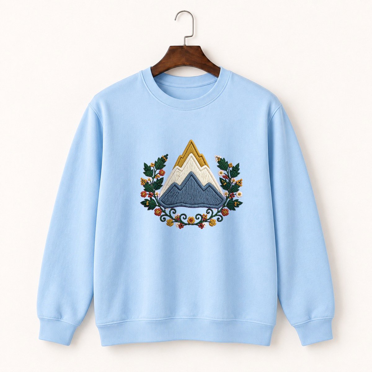 Adirondack Mountains Crewneck Sweatshirt 1
