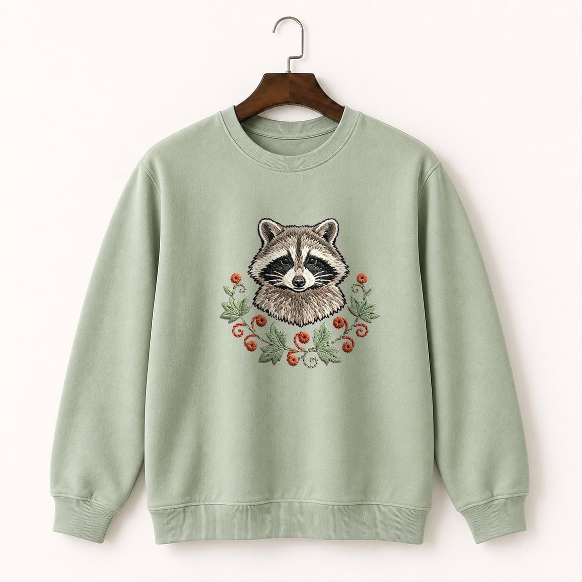Raccoon Crewneck Sweatshirt 2