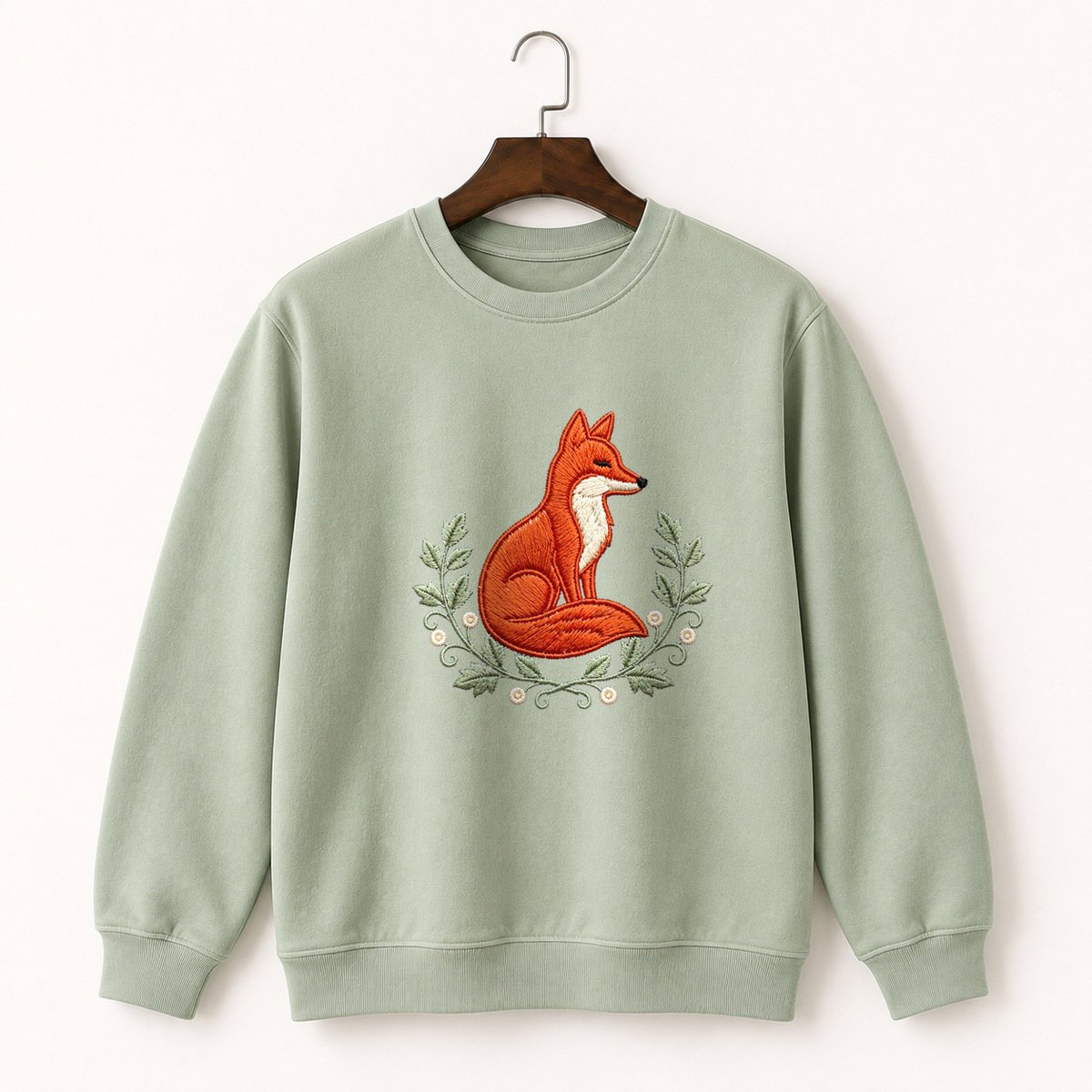 Red Fox Crewneck Sweatshirt 2