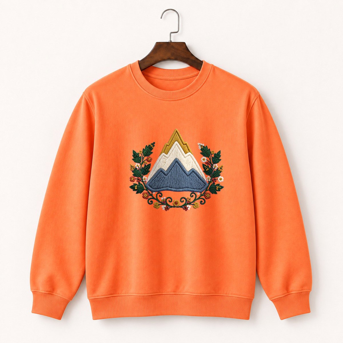 Adirondack Mountains Crewneck Sweatshirt 3