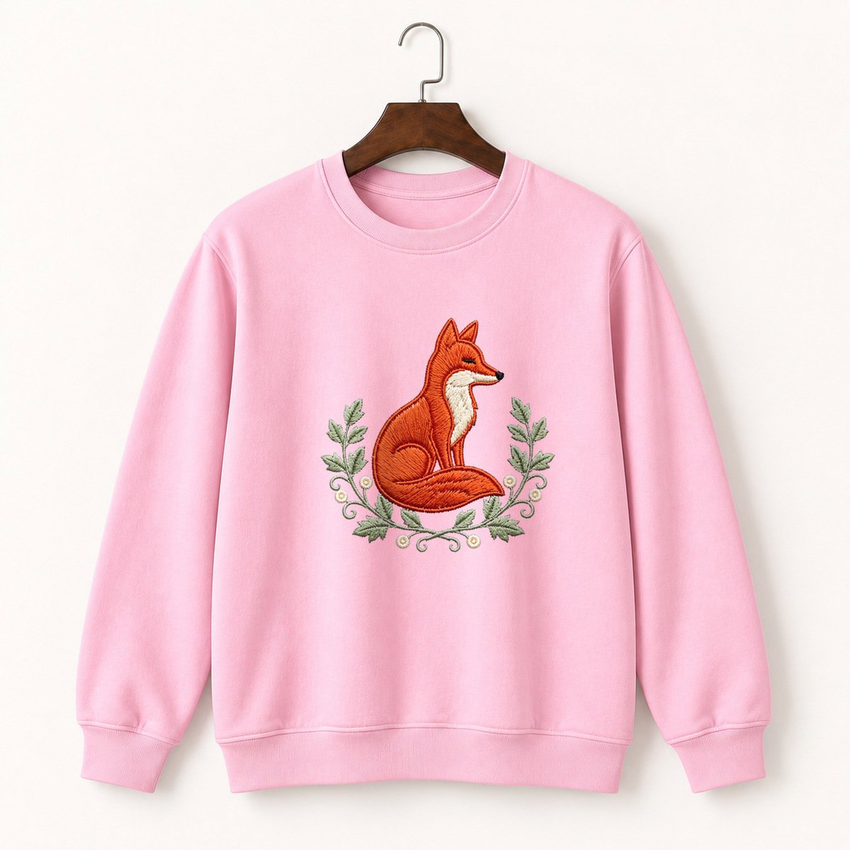 Red Fox Crewneck Sweatshirt 4