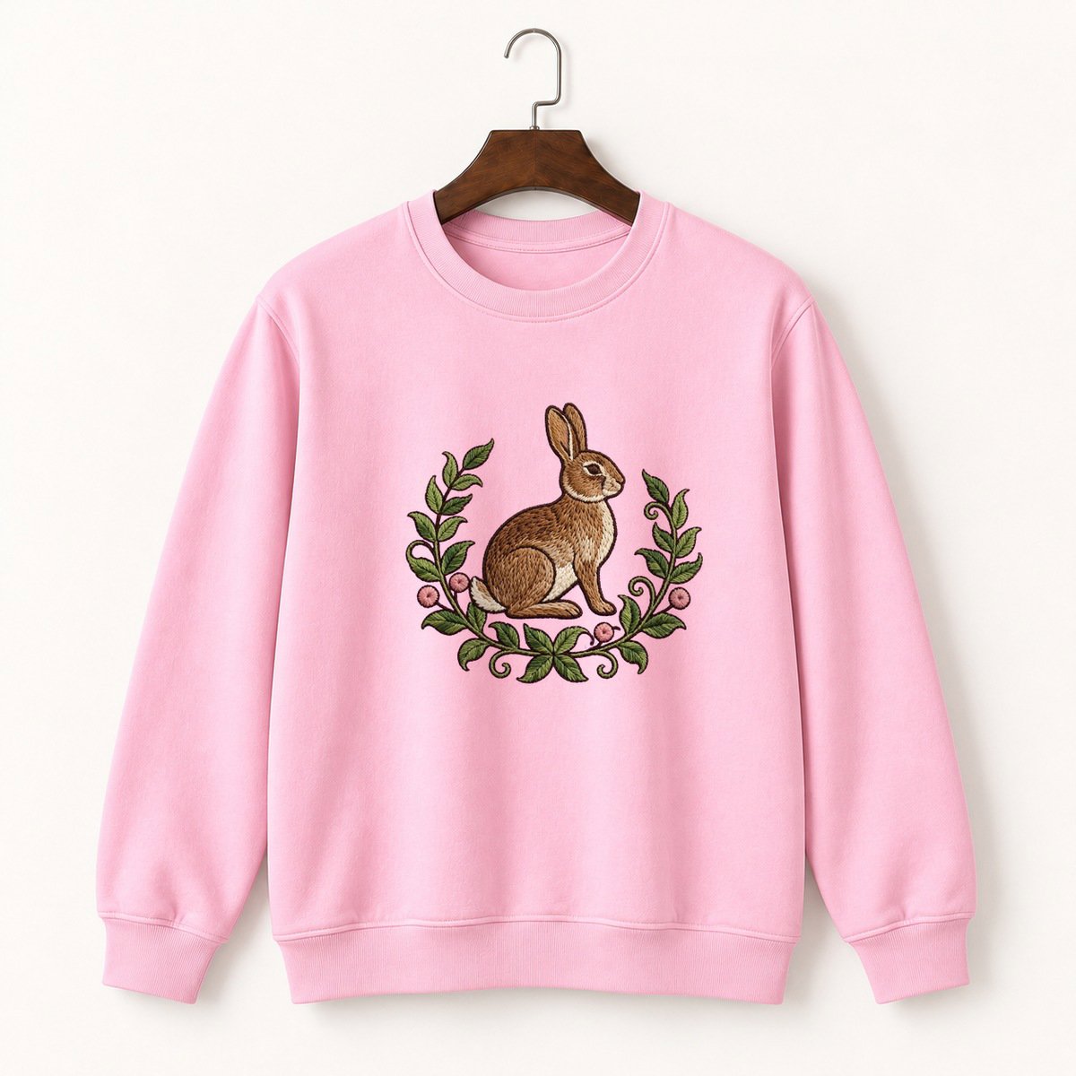 Eastern Cottontail Rabbit Crewneck Sweatshirt 4