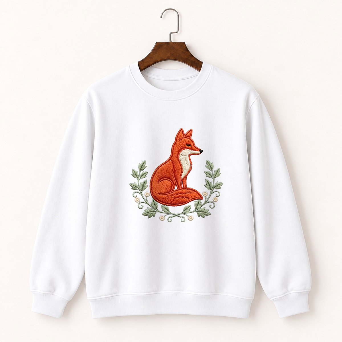 Red Fox Crewneck Sweatshirt 5