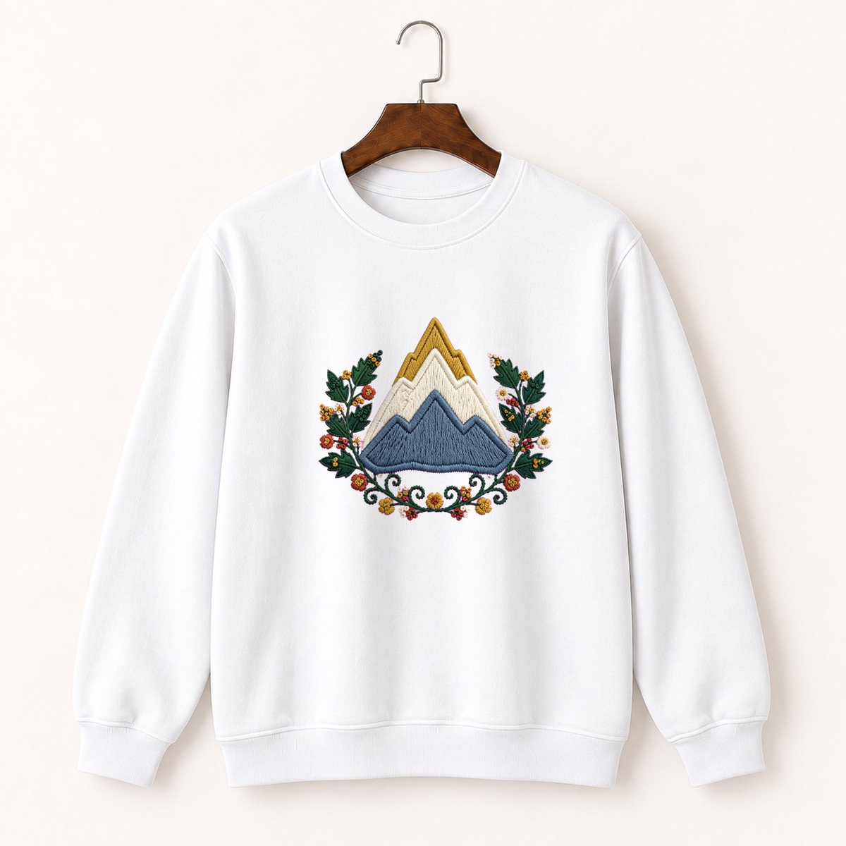 Adirondack Mountains Crewneck Sweatshirt 5