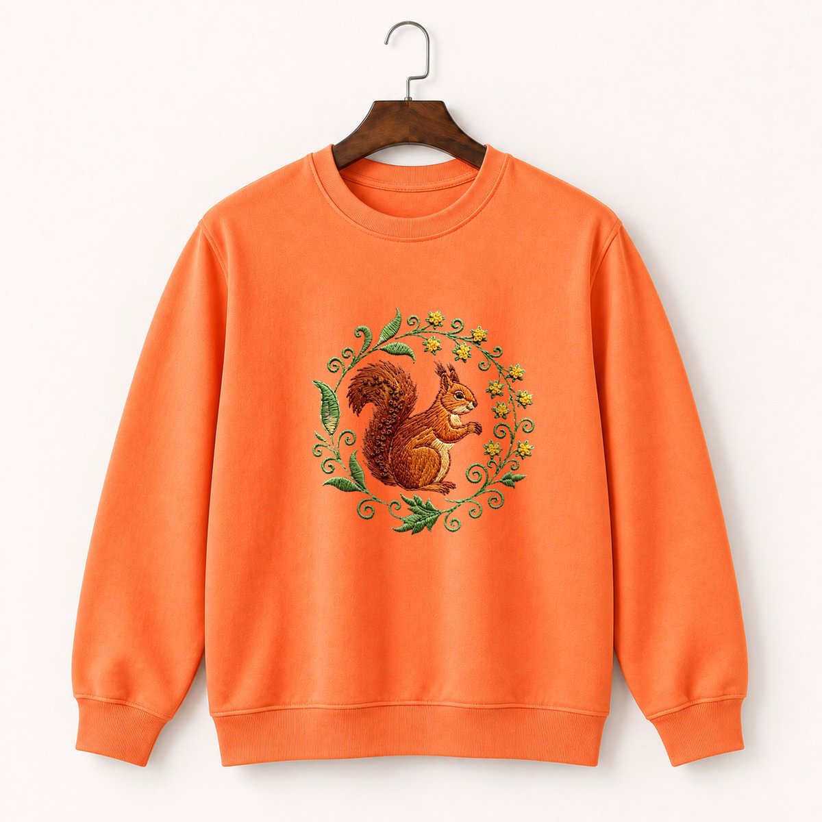 Red Squirrel Crewneck Sweatshirt 3
