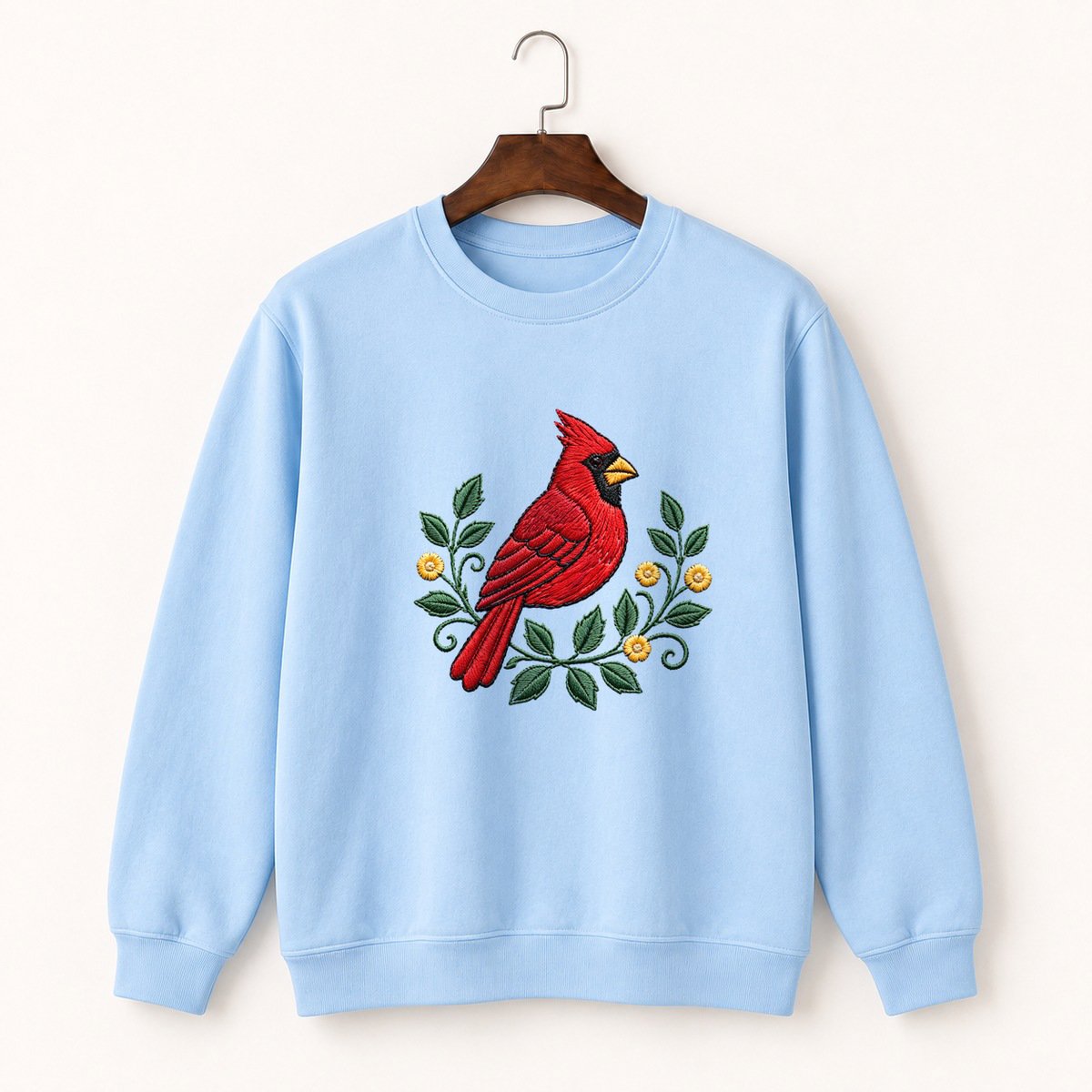 Northern Cardinal Crewneck Sweatshirt 1