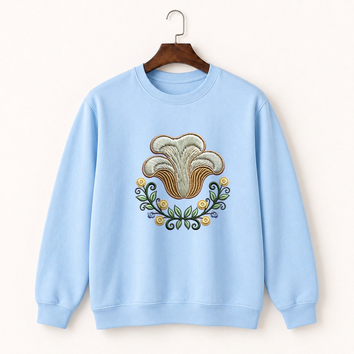Oyster Mushroom Crewneck Sweatshirt 1