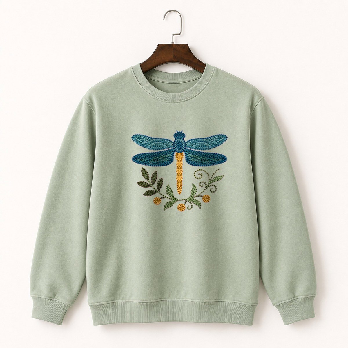 Dragonfly Crewneck Sweatshirt 2