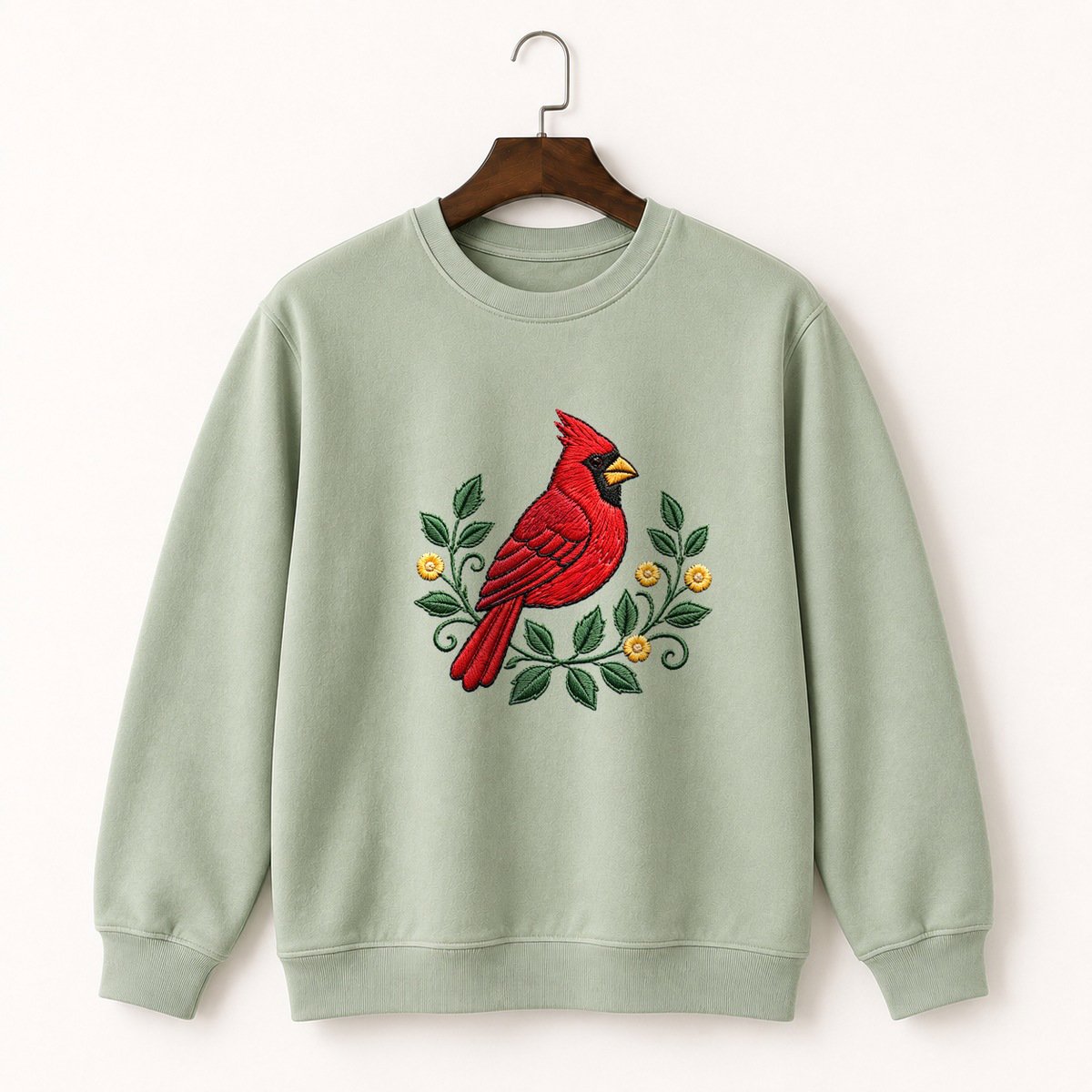 Northern Cardinal Crewneck Sweatshirt 2