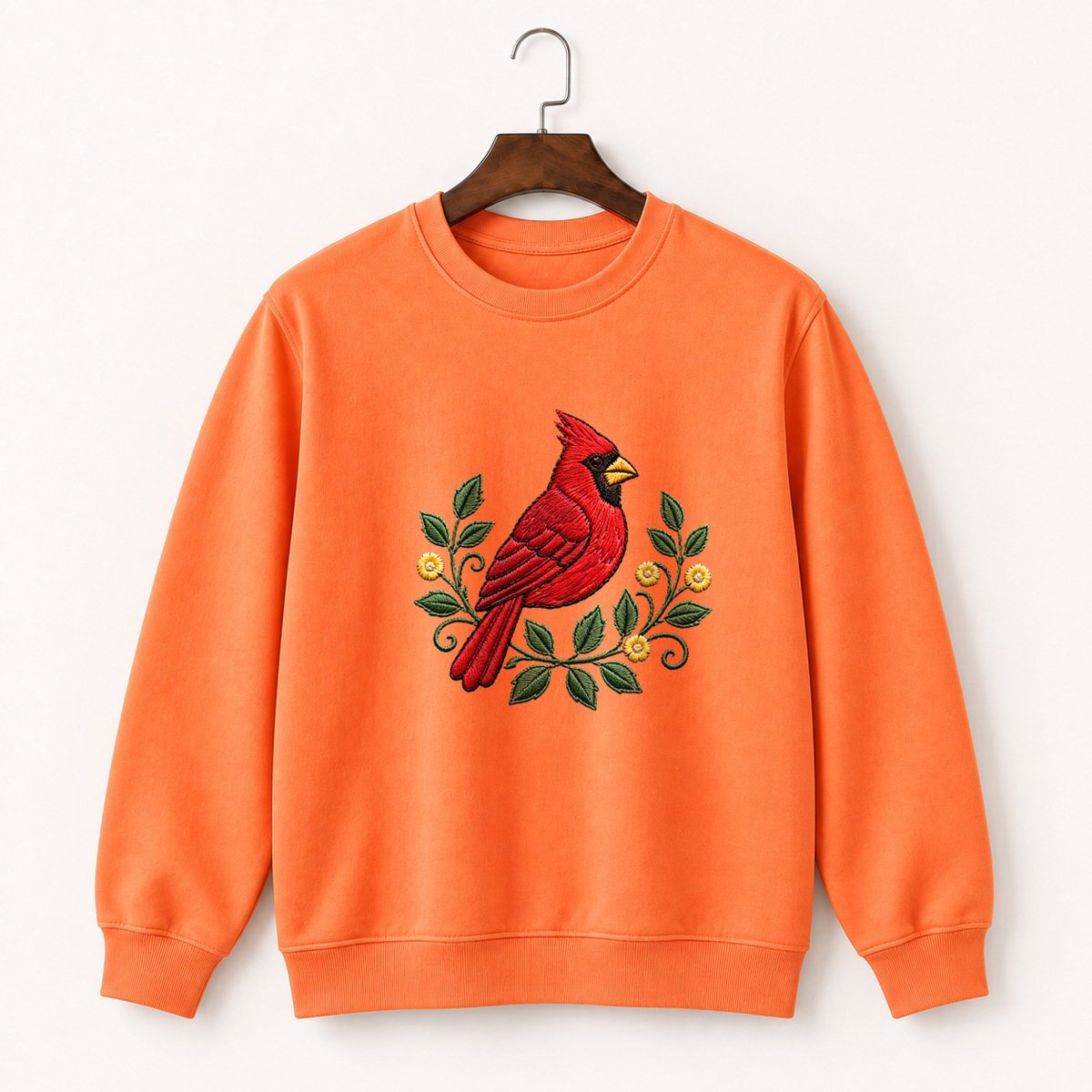 Northern Cardinal Crewneck Sweatshirt 3