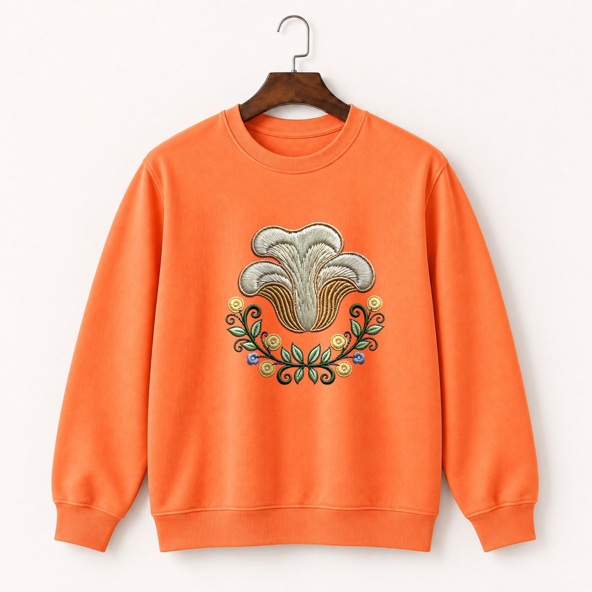 Oyster Mushroom Crewneck Sweatshirt 3