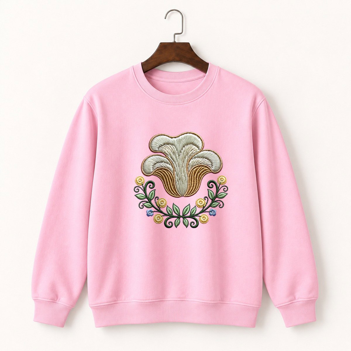 Oyster Mushroom Crewneck Sweatshirt 4