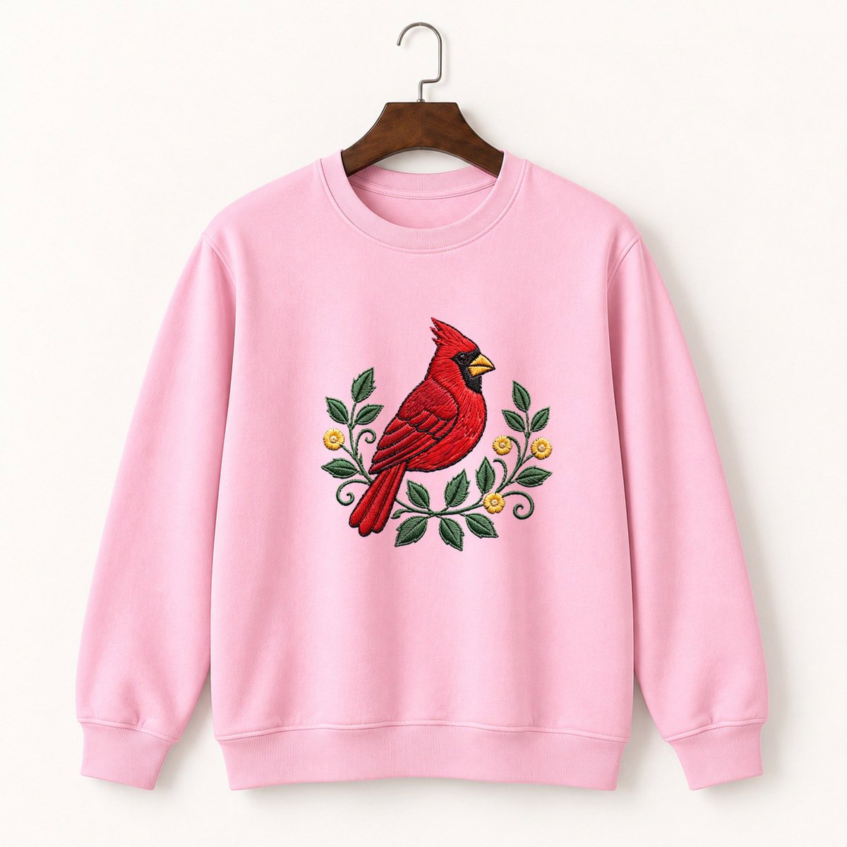 Northern Cardinal Crewneck Sweatshirt 4