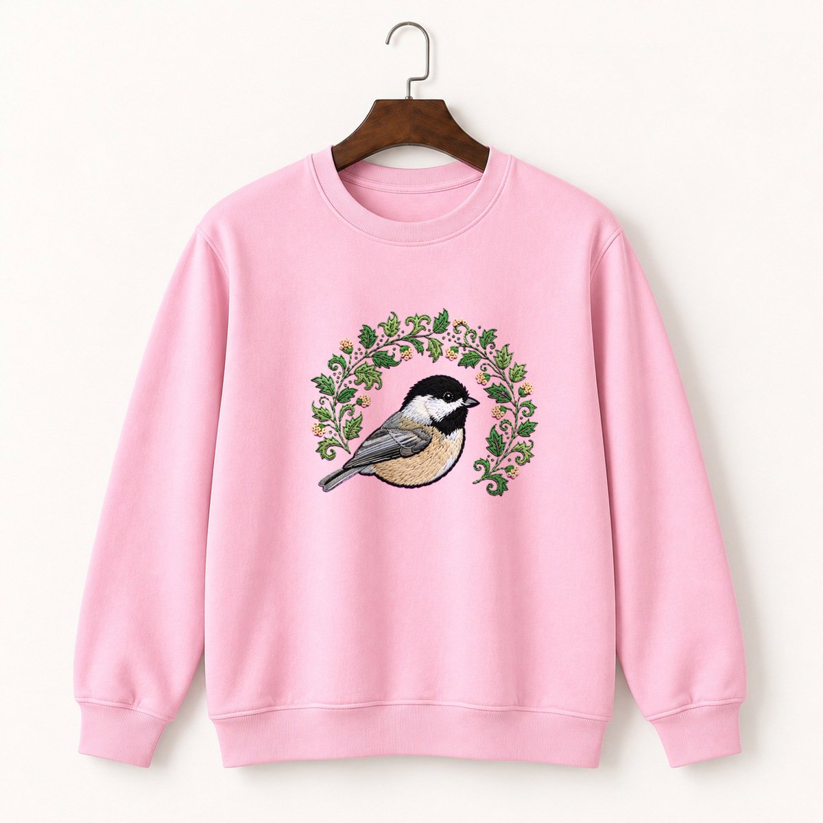 Black-Capped Chickadee Crewneck Sweatshirt 4