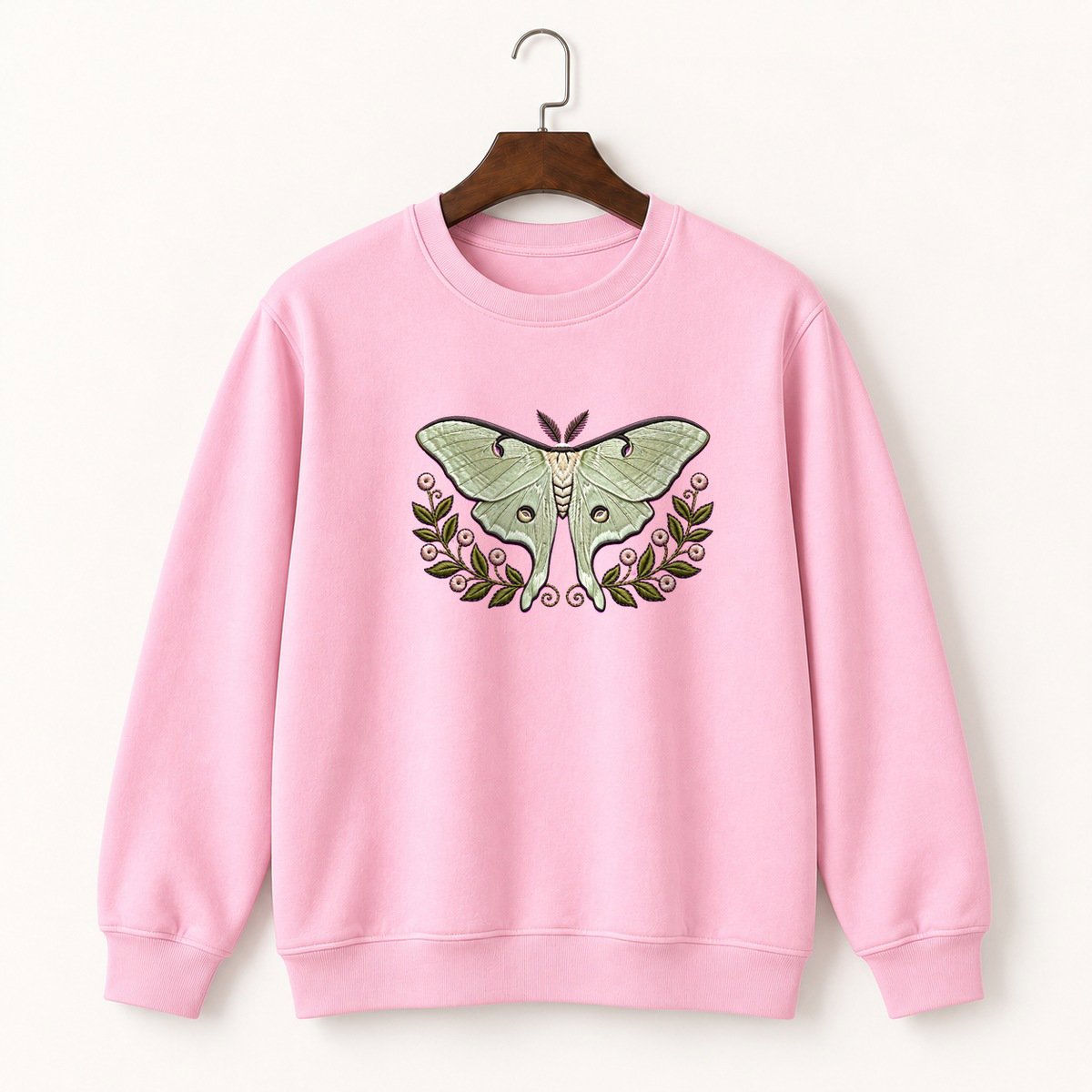 Luna Moth Crewneck Sweatshirt 4