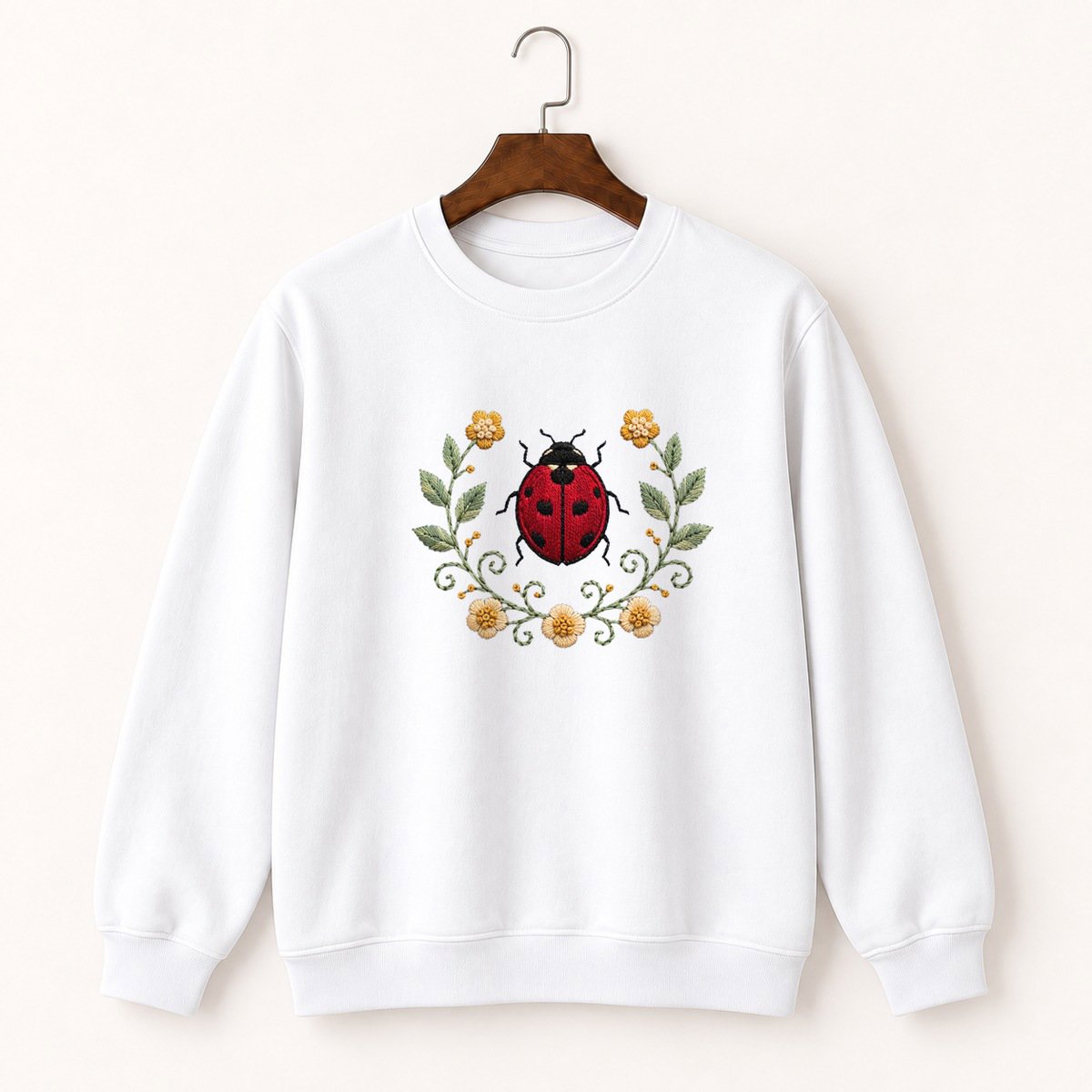 Ladybug Crewneck Sweatshirt 5