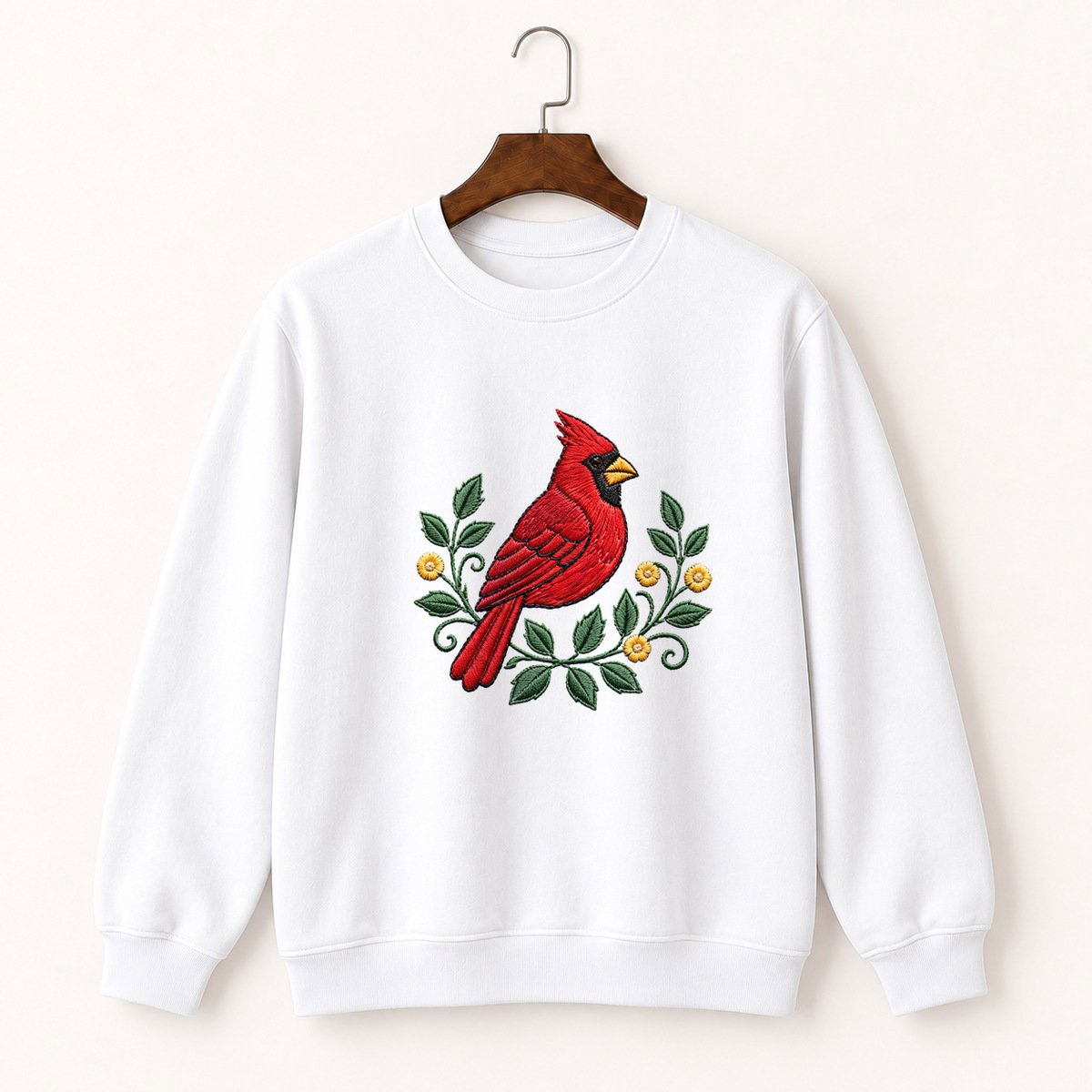 Northern Cardinal Crewneck Sweatshirt 5