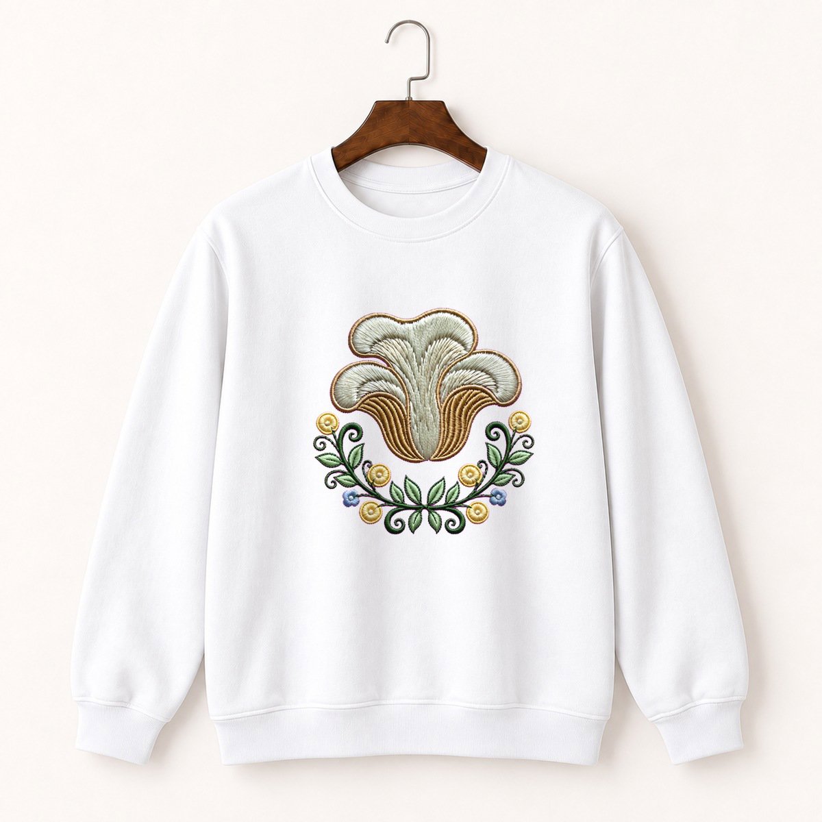 Oyster Mushroom Crewneck Sweatshirt 5