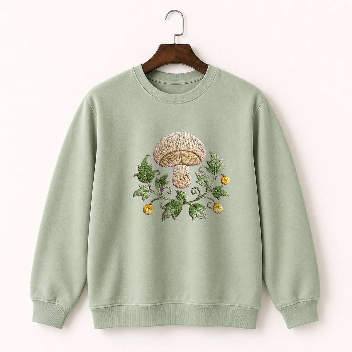 Puffball Mushroom Crewneck Sweatshirt 2