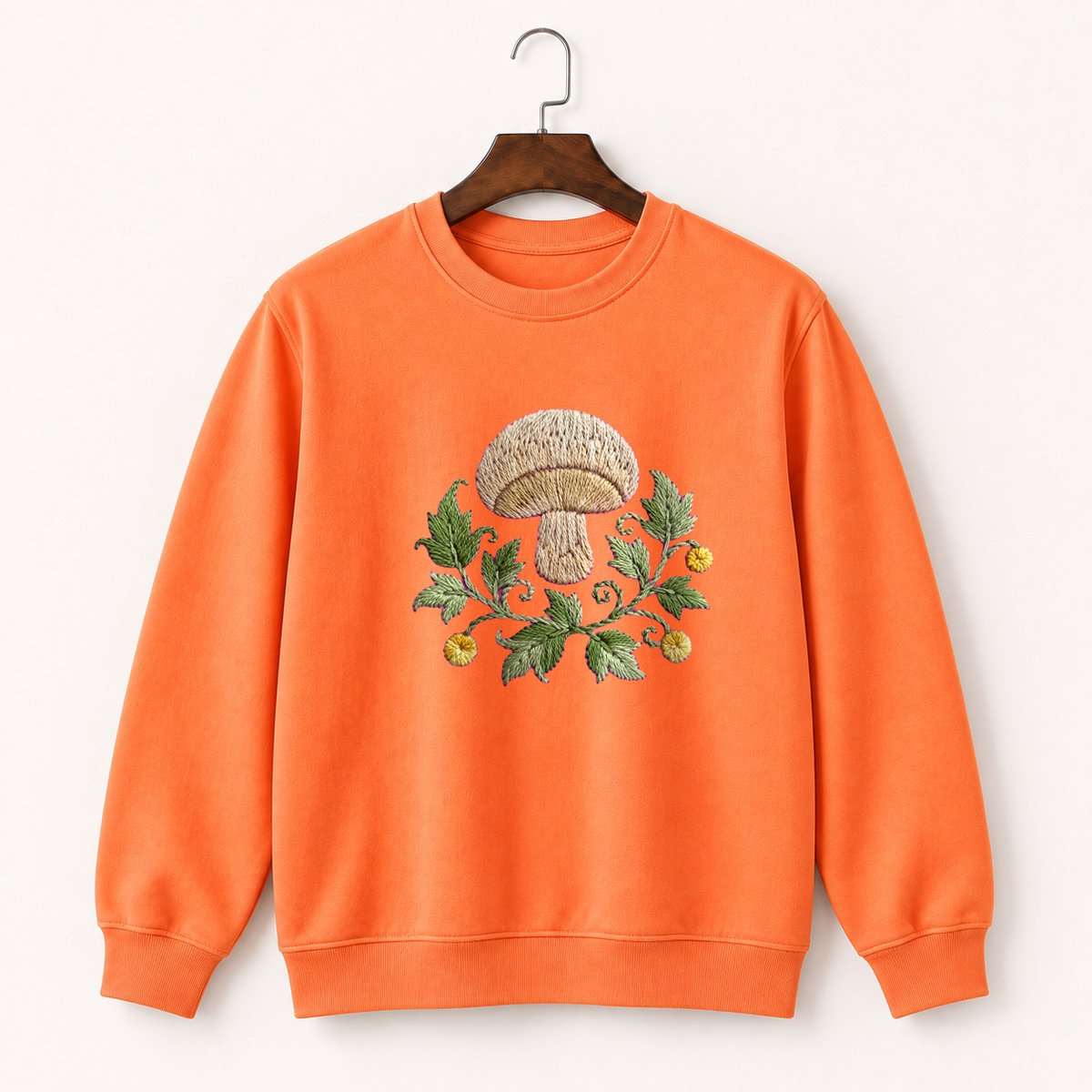 Puffball Mushroom Crewneck Sweatshirt 3