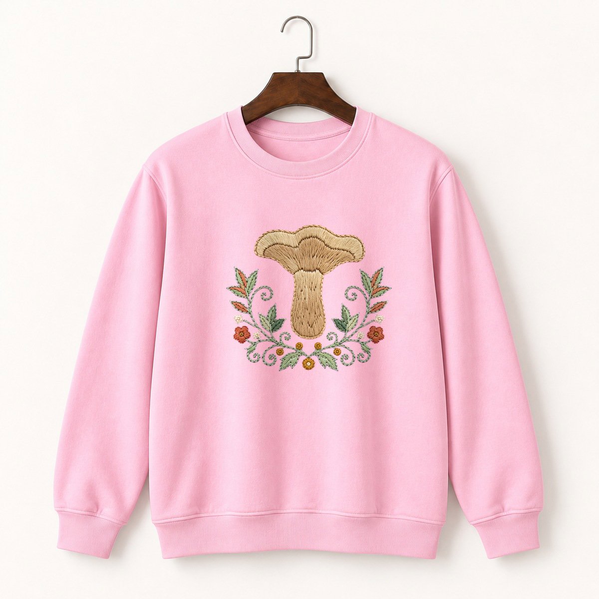 Trumpet Mushroom Crewneck Sweatshirt 4