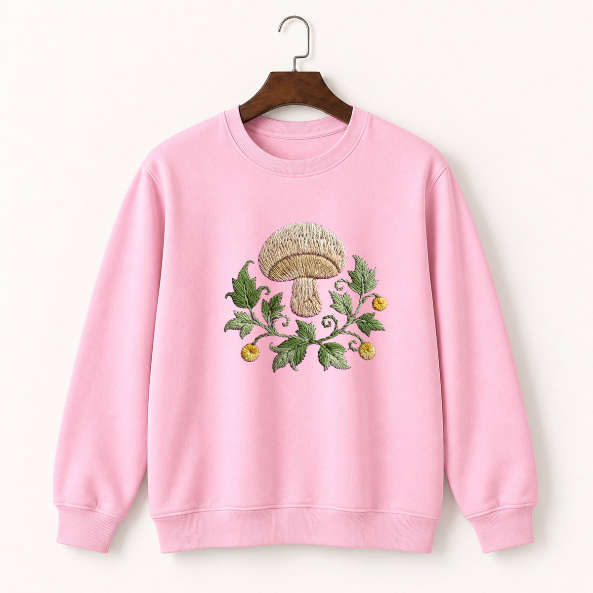 Puffball Mushroom Crewneck Sweatshirt 4