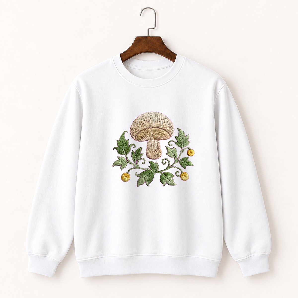 Puffball Mushroom Crewneck Sweatshirt 5