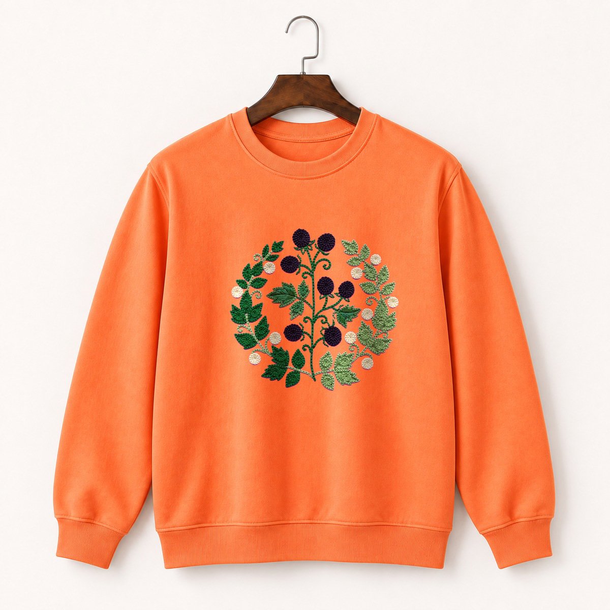 Blackberry Branch Crewneck Sweatshirt 3