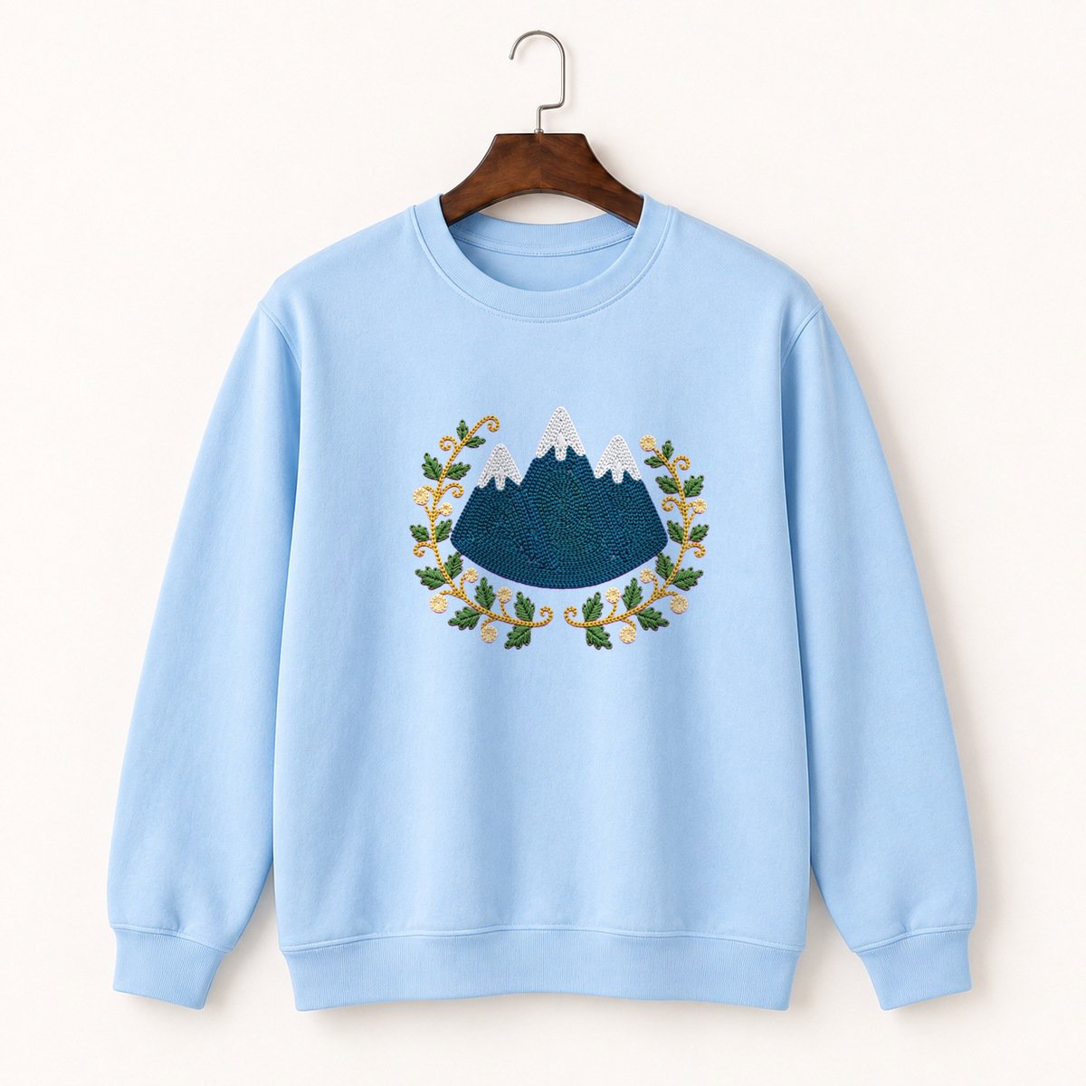 Cascade Mountains Crewneck Sweatshirt 1