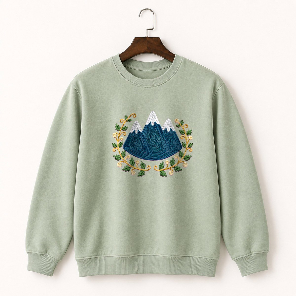 Cascade Mountains Crewneck Sweatshirt 2