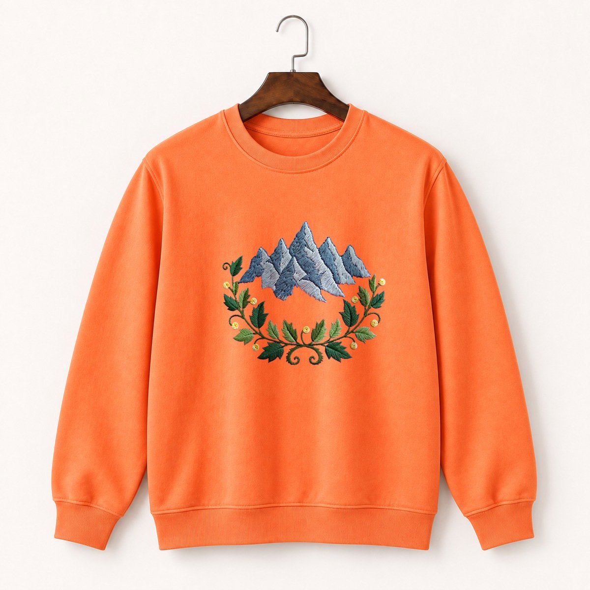Teton Mountains Crewneck Sweatshirt 3